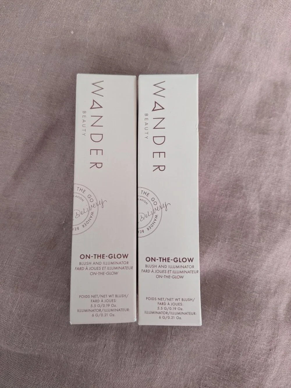 🌸 Wander Beauty On-the-Glow Blush Illuminator, Coral Rose & Sienna Sunset NIB